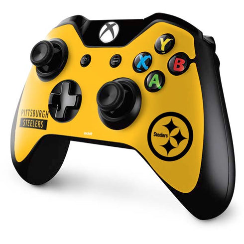 NFL Pittsburgh Steelers Yellow Performance Series Xbox One Controller Skin
