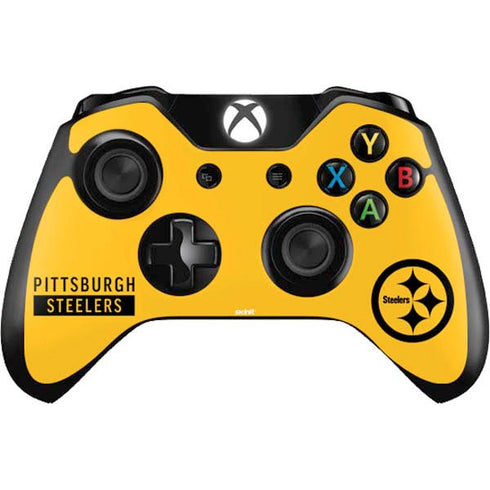 NFL Pittsburgh Steelers Yellow Performance Series Xbox One Controller Skin