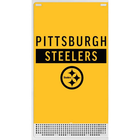 NFL Pittsburgh Steelers Yellow Performance Series Xbox Series S Skins
