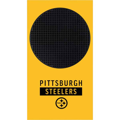 NFL Pittsburgh Steelers Yellow Performance Series Xbox Series S Bundle Skin