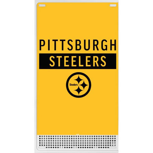 NFL Pittsburgh Steelers Yellow Performance Series Xbox Series S Console Skin
