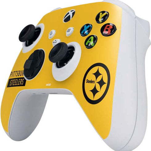 NFL Pittsburgh Steelers Yellow Performance Series Xbox Series S Controller Skin