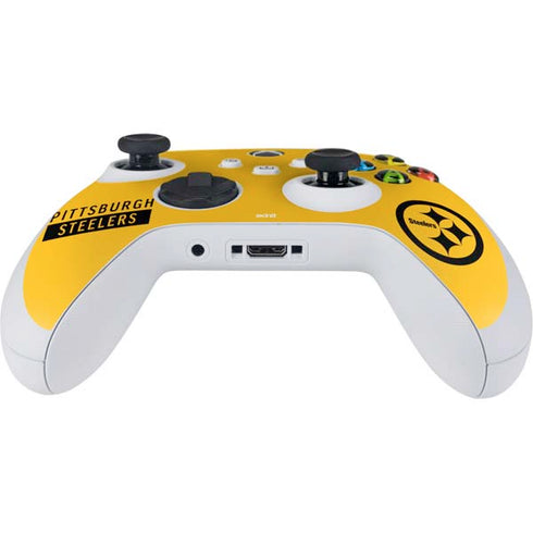 NFL Pittsburgh Steelers Yellow Performance Series Xbox Series S Controller Skin