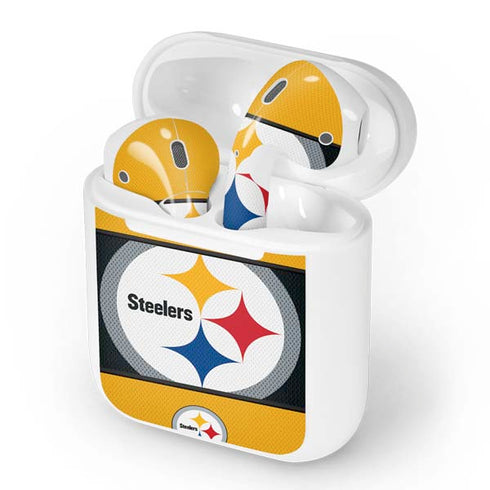 NFL Pittsburgh Steelers Zone Block Apple AirPods Skin