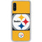 NFL Pittsburgh Steelers Zone Block Galaxy A10e Clear Case