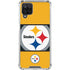 NFL Pittsburgh Steelers Zone Block Galaxy A12 Clear Case