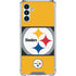 NFL Pittsburgh Steelers Zone Block Galaxy A13 5G Clear Case