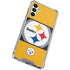 NFL Pittsburgh Steelers Zone Block Galaxy A13 5G Clear Case