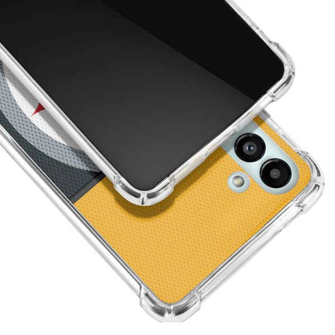 NFL Pittsburgh Steelers Zone Block Galaxy A13 5G Clear Case