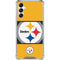 NFL Pittsburgh Steelers Zone Block Galaxy A14 5G Clear Case