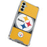NFL Pittsburgh Steelers Zone Block Galaxy A14 5G Clear Case