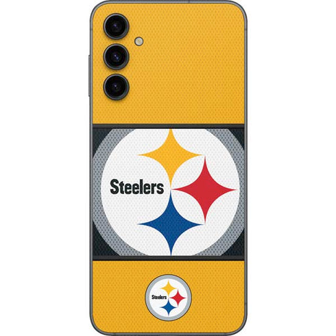 NFL Pittsburgh Steelers Zone Block Galaxy A14 5G Skin
