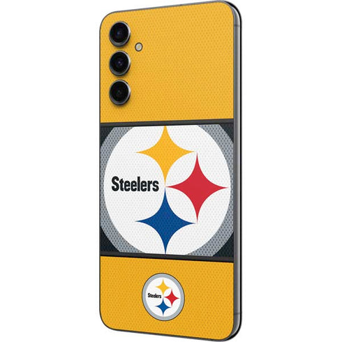 NFL Pittsburgh Steelers Zone Block Galaxy A14 5G Skin