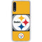 NFL Pittsburgh Steelers Zone Block Galaxy A50 Clear Case