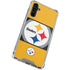 NFL Pittsburgh Steelers Zone Block Galaxy A54 5G Clear Case
