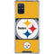 NFL Pittsburgh Steelers Zone Block Galaxy A71 5G Clear Case