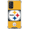 NFL Pittsburgh Steelers Zone Block Galaxy A72 5G Clear Case