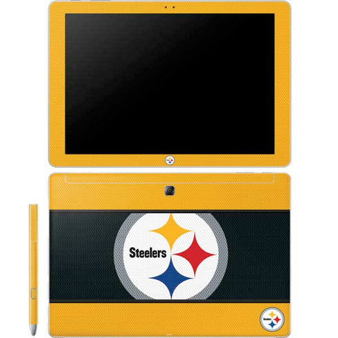 NFL Pittsburgh Steelers Zone Block Galaxy Book 12in Skin