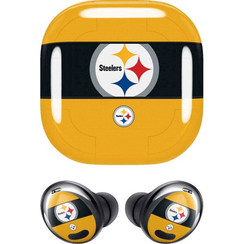 NFL Pittsburgh Steelers Zone Block Galaxy Buds Pro Skin