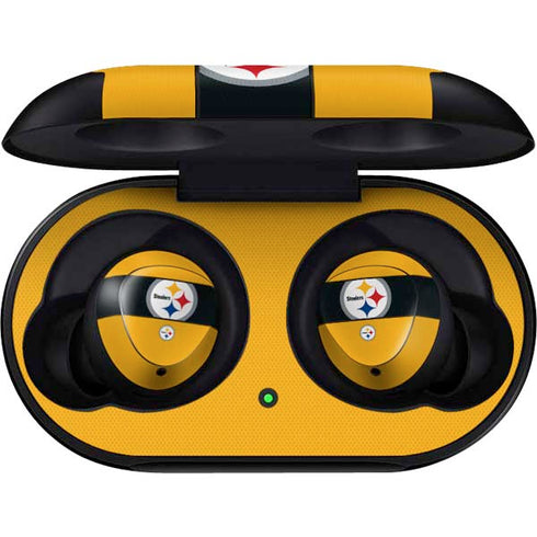 NFL Pittsburgh Steelers Zone Block Galaxy Buds Skin