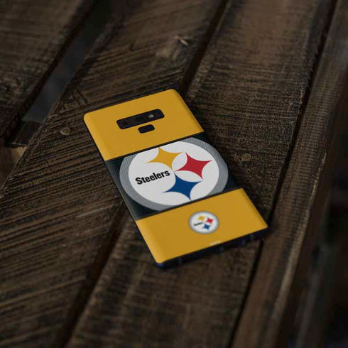 NFL Pittsburgh Steelers Zone Block Galaxy Note 9 Skin