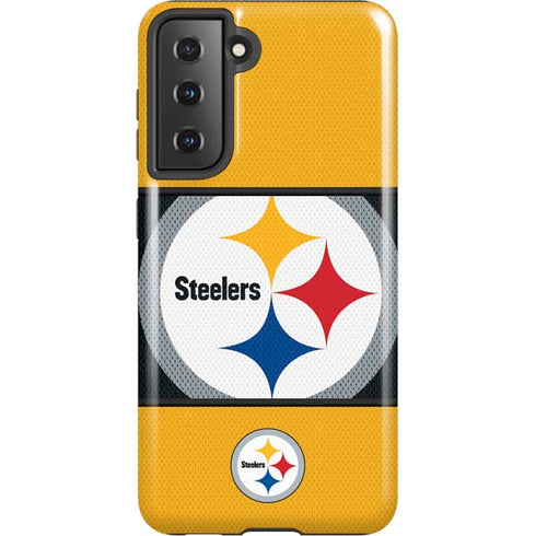 NFL Pittsburgh Steelers Zone Block Galaxy S21 5G Pro Case