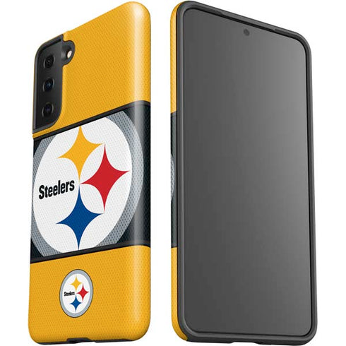 NFL Pittsburgh Steelers Zone Block Galaxy S21 FE Pro Case