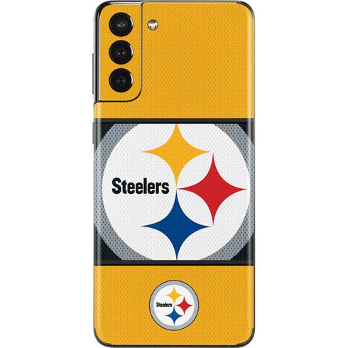 NFL Pittsburgh Steelers Zone Block Galaxy S21 Plus 5G Skin