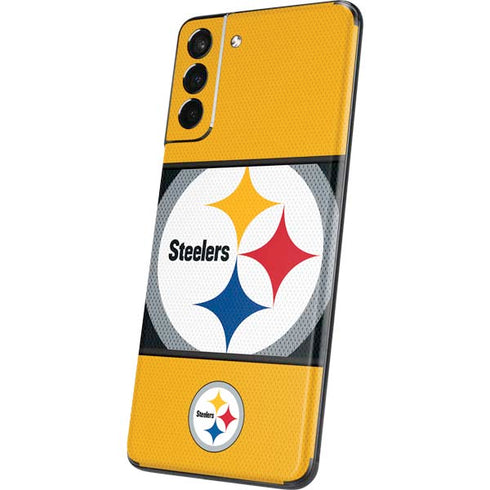 NFL Pittsburgh Steelers Zone Block Galaxy S21 Plus 5G Skin