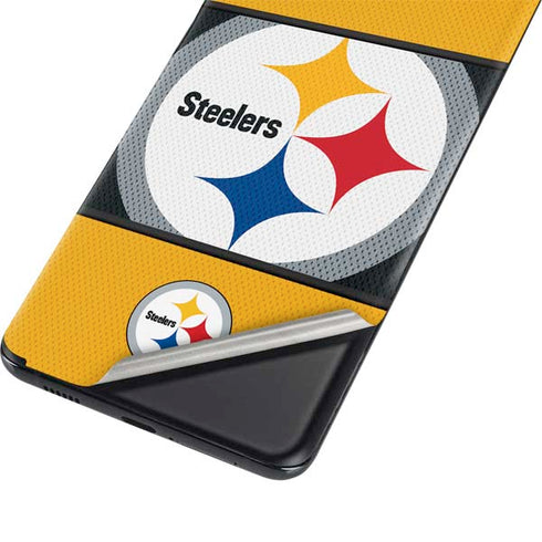 NFL Pittsburgh Steelers Zone Block Galaxy S21 Plus 5G Skin