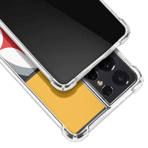 NFL Pittsburgh Steelers Zone Block Galaxy S21 Ultra 5G Clear Case