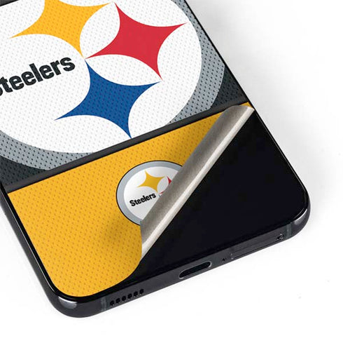 NFL Pittsburgh Steelers Zone Block Galaxy S22 Plus Skin