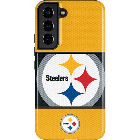 NFL Pittsburgh Steelers Zone Block Galaxy S22 Pro Case