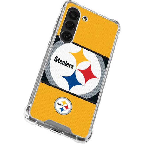NFL Pittsburgh Steelers Zone Block Galaxy S23 Clear Case