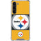 NFL Pittsburgh Steelers Zone Block Galaxy S23 Plus Clear Case