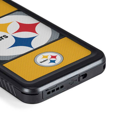 NFL Pittsburgh Steelers Zone Block Galaxy S23 Plus Waterproof Case