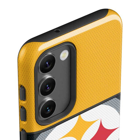 NFL Pittsburgh Steelers Zone Block Galaxy S23 Pro Case