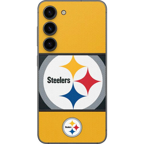 NFL Pittsburgh Steelers Zone Block Galaxy S23 Skin