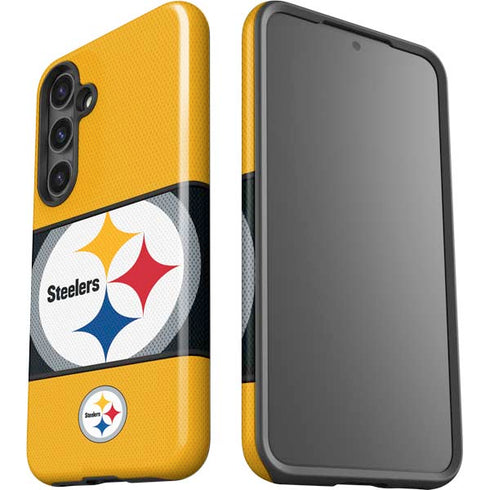 NFL Pittsburgh Steelers Zone Block Galaxy S24 Plus Impact Case