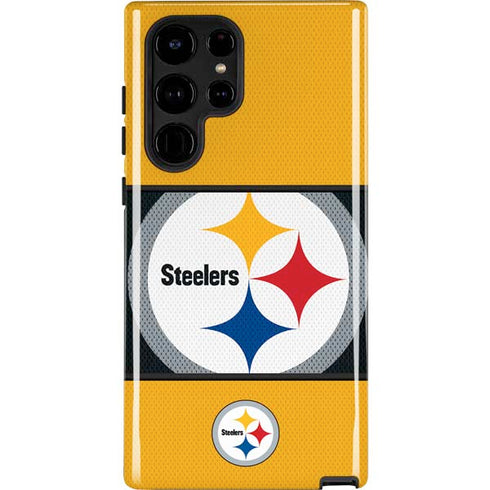 NFL Pittsburgh Steelers Zone Block Galaxy S24 Ultra Impact Case
