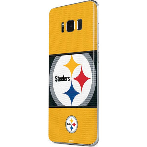NFL Pittsburgh Steelers Zone Block Galaxy S8 Skin