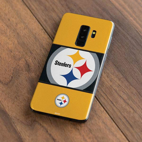 NFL Pittsburgh Steelers Zone Block Galaxy S9 Plus Skin