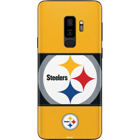 NFL Pittsburgh Steelers Zone Block Galaxy S9 Plus Skin
