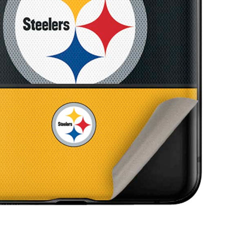 NFL Pittsburgh Steelers Zone Block Galaxy Z Flip Skin