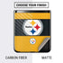 NFL Pittsburgh Steelers Zone Block Galaxy Z Flip Skin