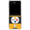 NFL Pittsburgh Steelers Zone Block Galaxy Z Flip5 5G Clear Case