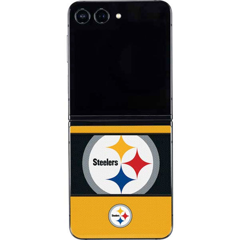NFL Pittsburgh Steelers Zone Block Galaxy Z Flip5 5G Skin