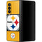 NFL Pittsburgh Steelers Zone Block Galaxy Z Fold3 5G Skin