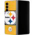 NFL Pittsburgh Steelers Zone Block Galaxy Z Fold4 5G Skin