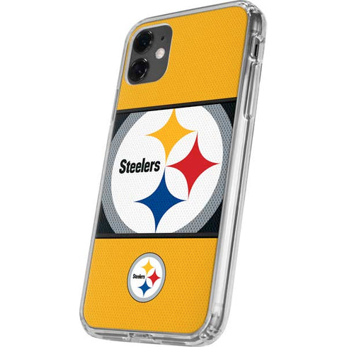NFL Pittsburgh Steelers Zone Block iPhone 11 Clear Case